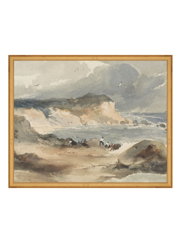 Watercolor Moody Beach HoJ 2