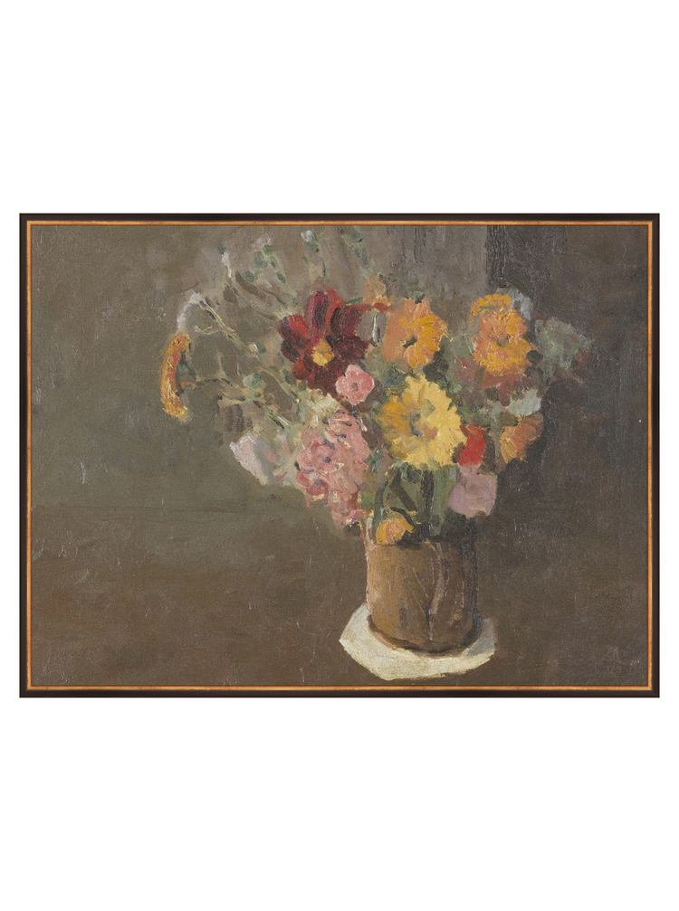 Vintage Vase of Flowers II HoJ 2