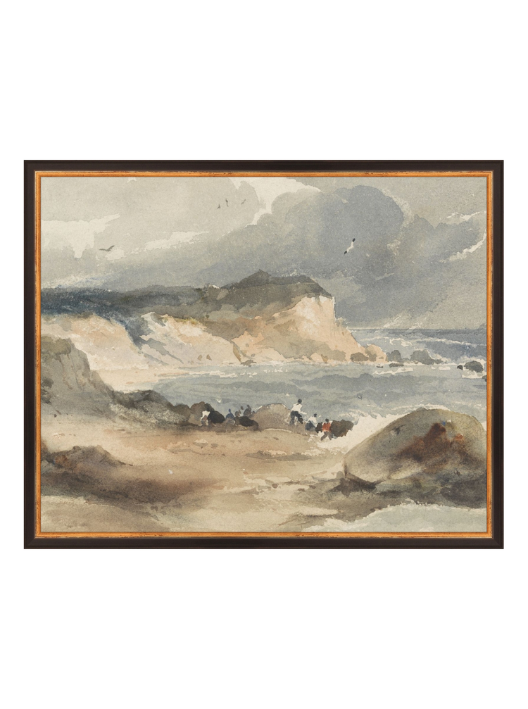 Watercolor Moody Beach HoJ 2