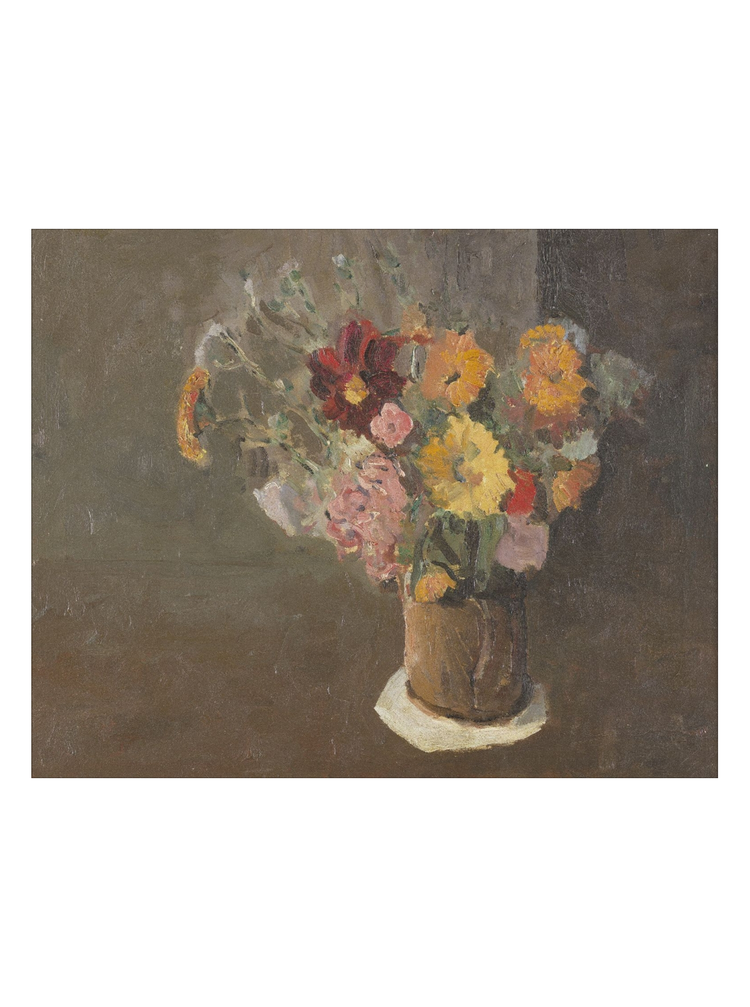 Vintage Vase of Flowers II HoJ 2