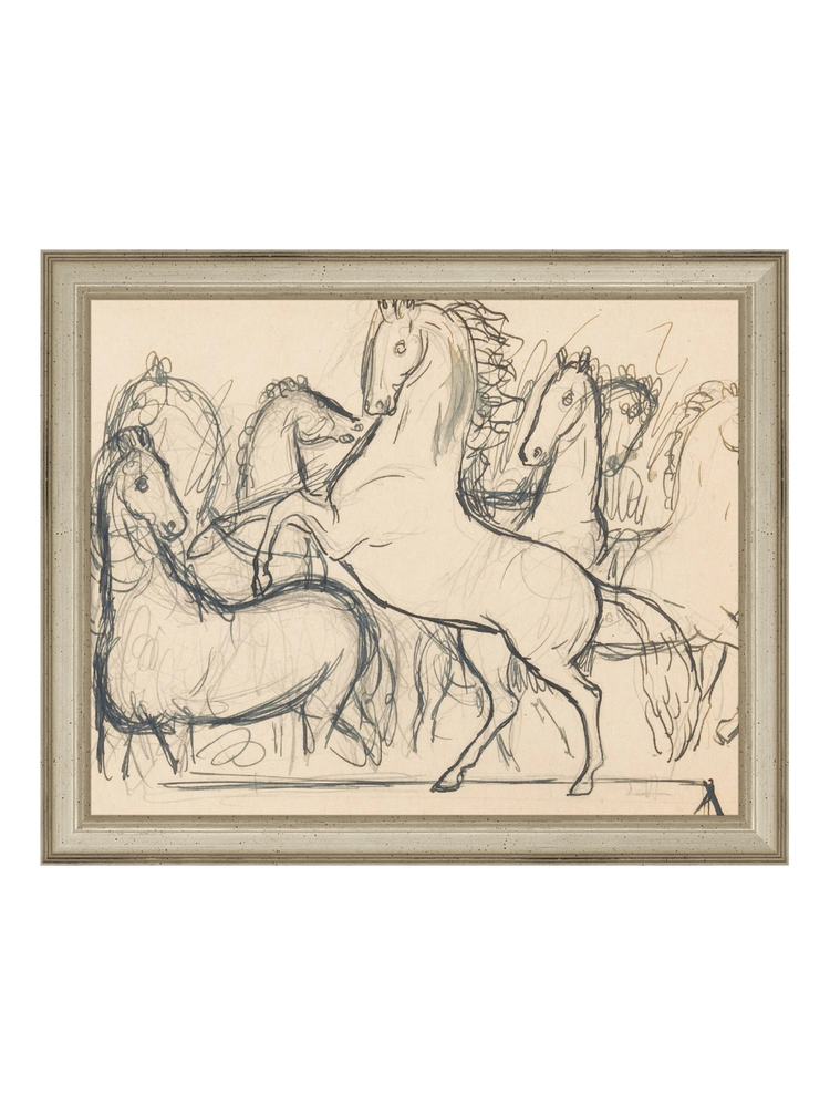 Charcoal Horses II HoJ 2
