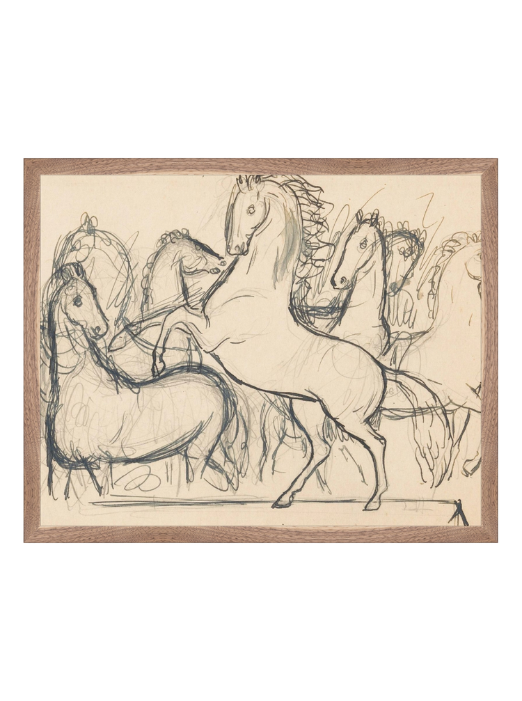 Charcoal Horses II HoJ 2