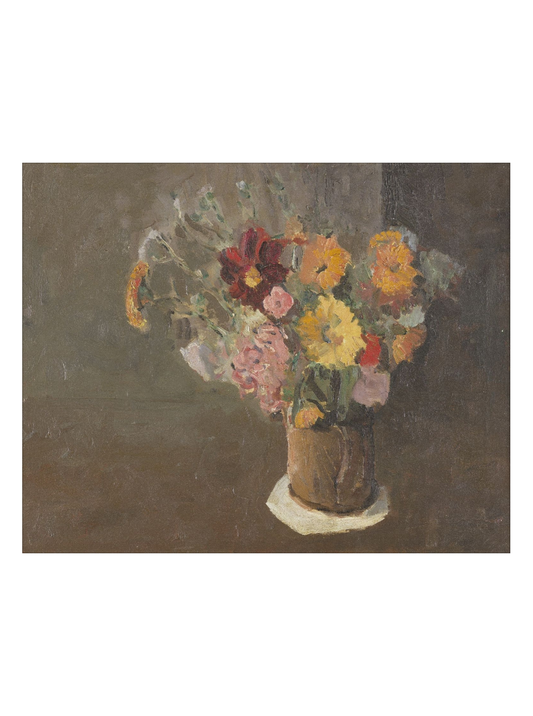 Vintage Vase of Flowers II HoJ 2