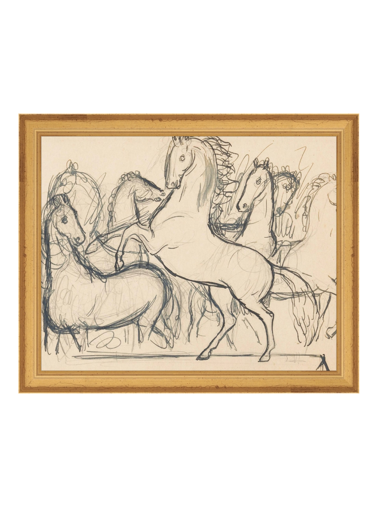 Charcoal Horses II HoJ 2