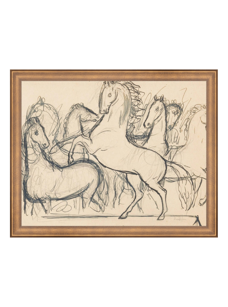 Charcoal Horses II HoJ 2