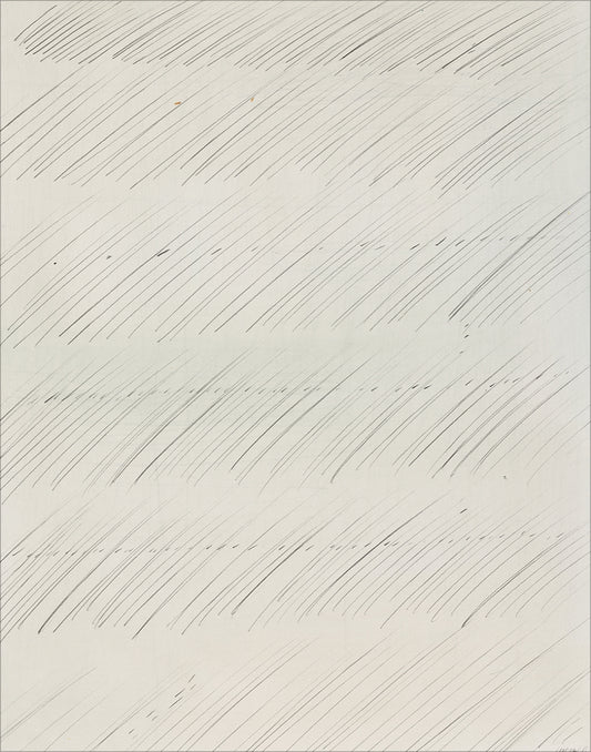 Framed Scribbles II. Frame: No Frame. Paper: Rag Paper. Art Size: 14x11. Final Size: 14'' X 11''