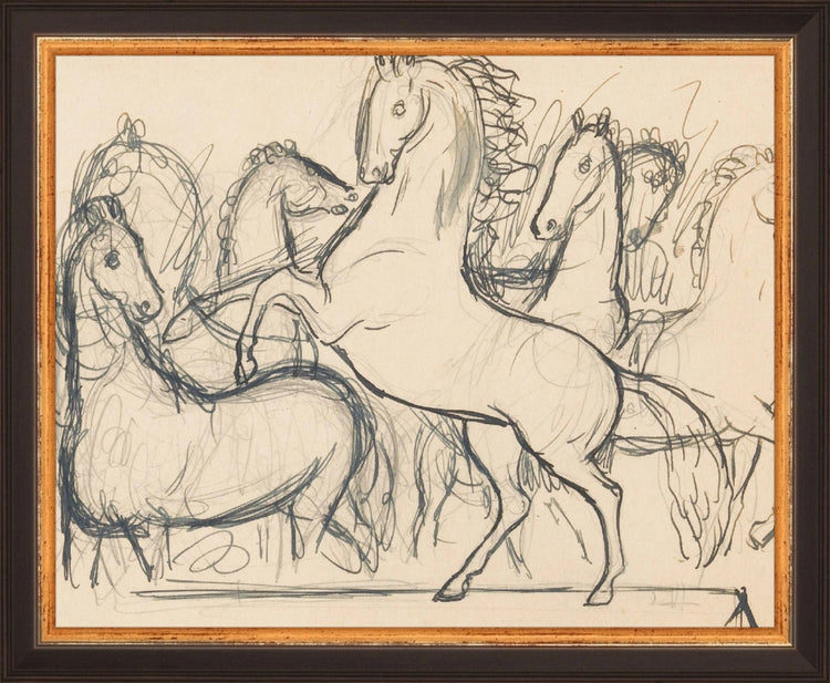 Charcoal Horses II HoJ