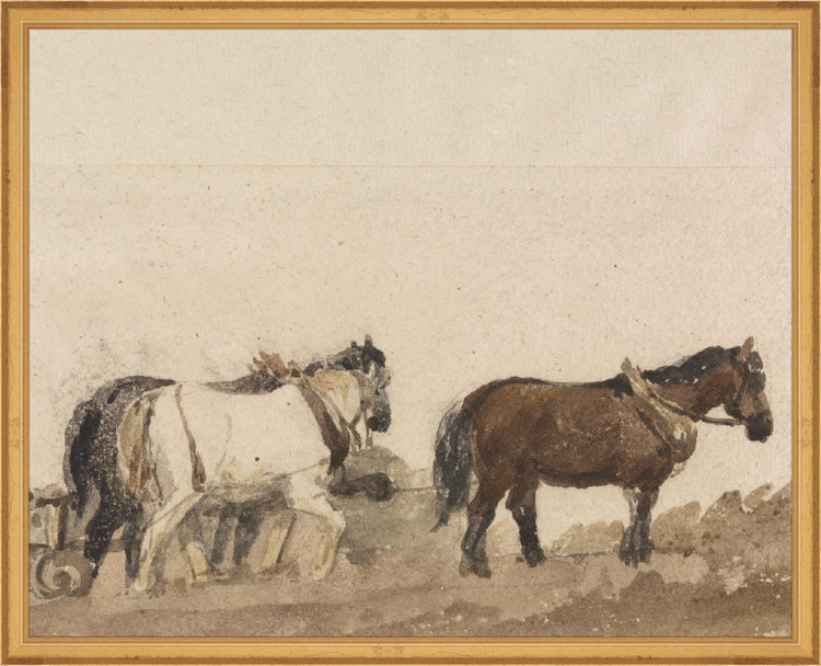 Watercolor Horses HoJ