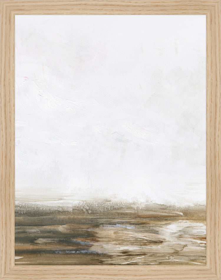 Framed Earth Hues. Frame: Natural Oak. Paper: Rag Paper. Art Size: 13x10. Final Size: 14'' X 11'' LG