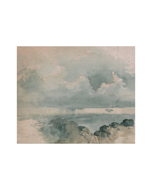 Watercolor Cloud Study