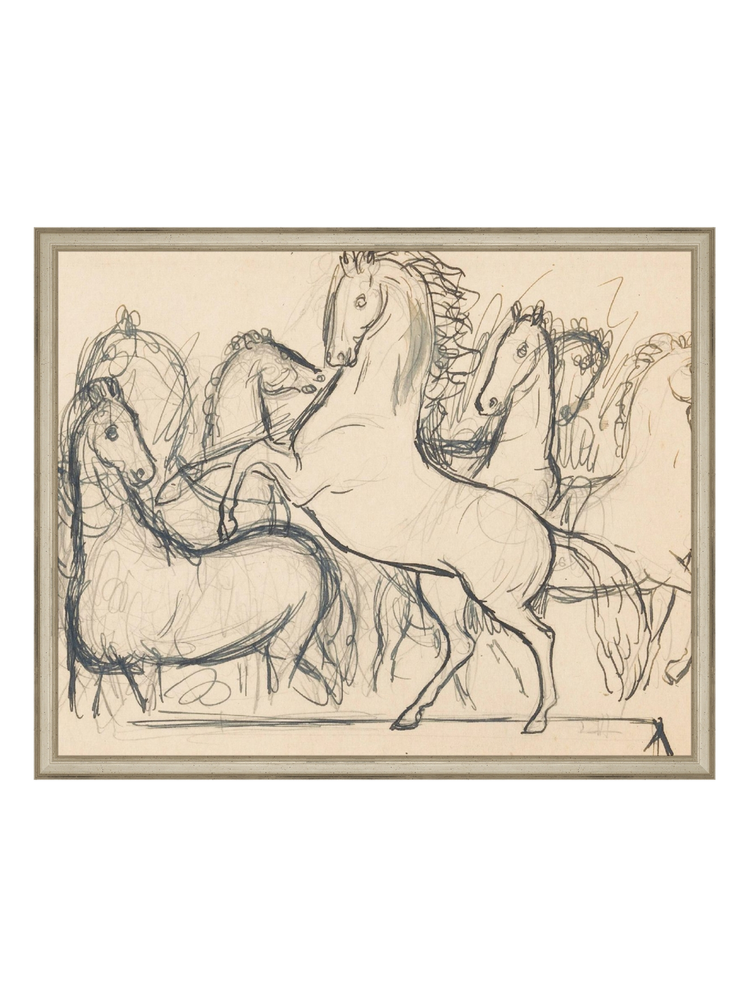 Charcoal Horses II HoJ 2