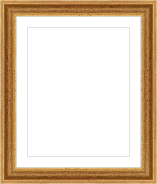 Light Toffee Frame. Opening Size: 10x8. Final Size: 14'' X 12''