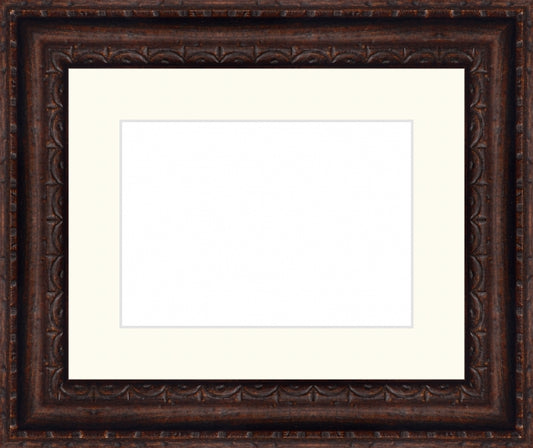Florence Walnut Frame. Opening Size: 5x7. Final Size: 10'' X 12''
