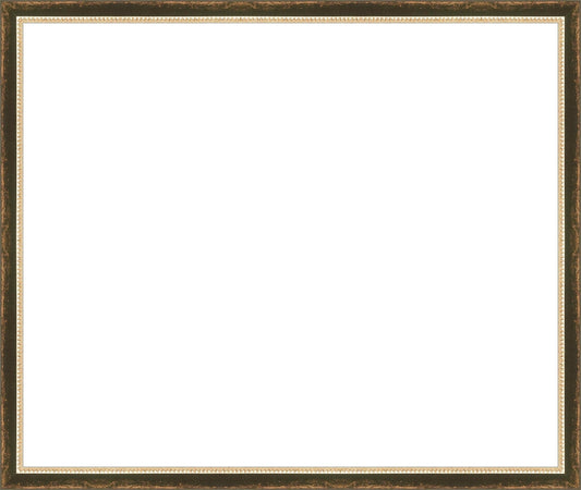 Black Silver Beaded Frame. Opening Size: 15x18. Final Size: 16'' X 19''