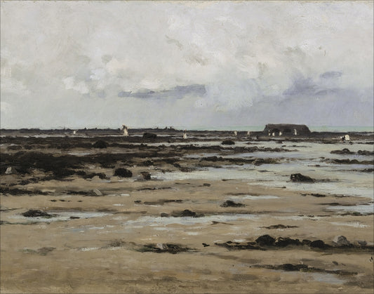 Framed LOW TIDE. Frame: No Frame. Paper: Rag Paper. Art Size: 11x14. Final Size: 11'' X 14''