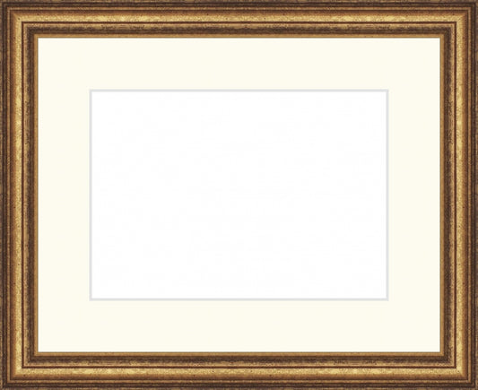 Antique Gold Frame. Opening Size: 5x7. Final Size: 9'' X 11''