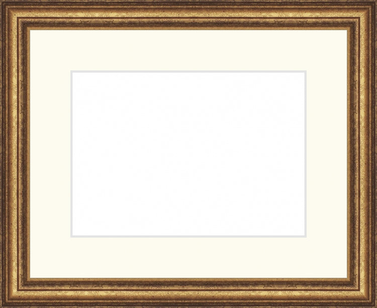 Antique Gold Frame. Opening Size: 5x7. Final Size: 9'' X 11''
