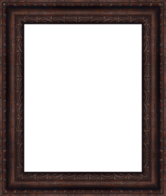 Florence Walnut Frame. Opening Size: 10x8. Final Size: 12'' X 10''
