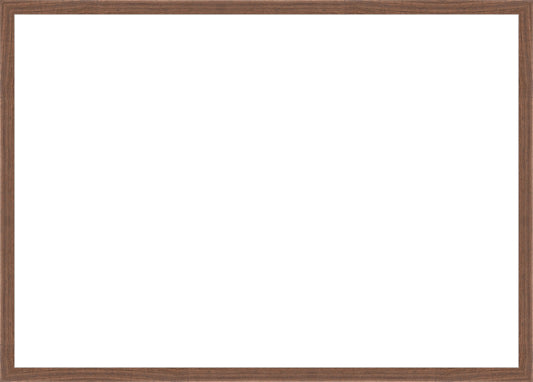 Dark Walnut Frame. Opening Size: 19x27. Final Size: 20'' X 28''