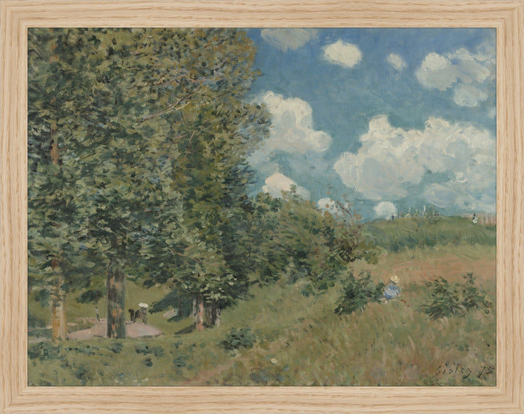 Framed Wanderings. Frame: Natural Oak. Paper: Rag Paper. Art Size: 10x13. Final Size: 11'' X 14''