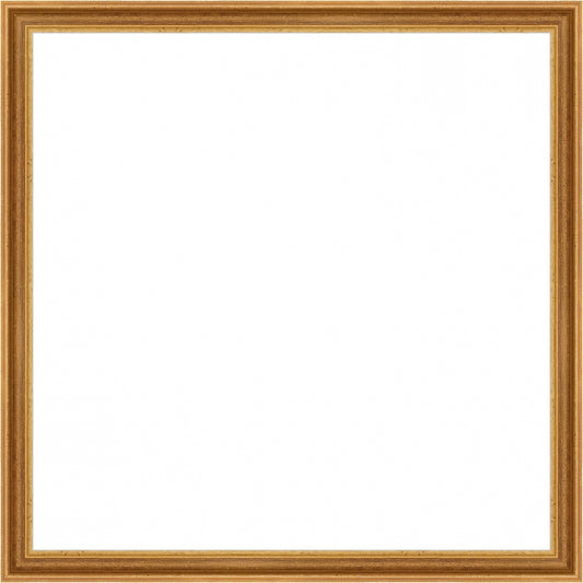 Light Toffee Frame. Opening Size: 20x20. Final Size: 22'' X 22''