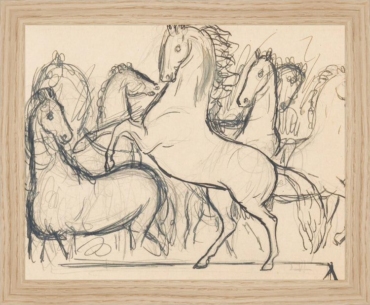 Charcoal Horses II HoJ