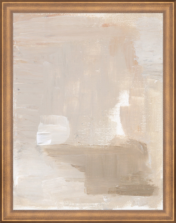 Framed Abstract Blush. Frame: Timeless Bronze. Paper: Rag Paper. Art Size: 13x10. Final Size: 14'' X 11''