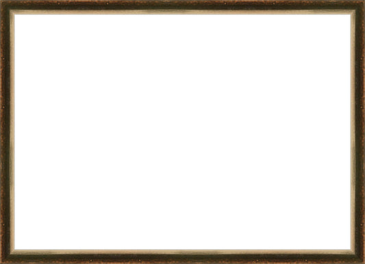 Black and Silver Brushed Frame. Opening Size: 19x27. Final Size: 21'' X 29''