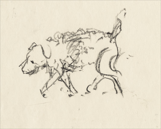 Framed Buddy. Frame: No Frame. Paper: Rag Paper. Art Size: 24x30. Final Size: 24'' X 30''