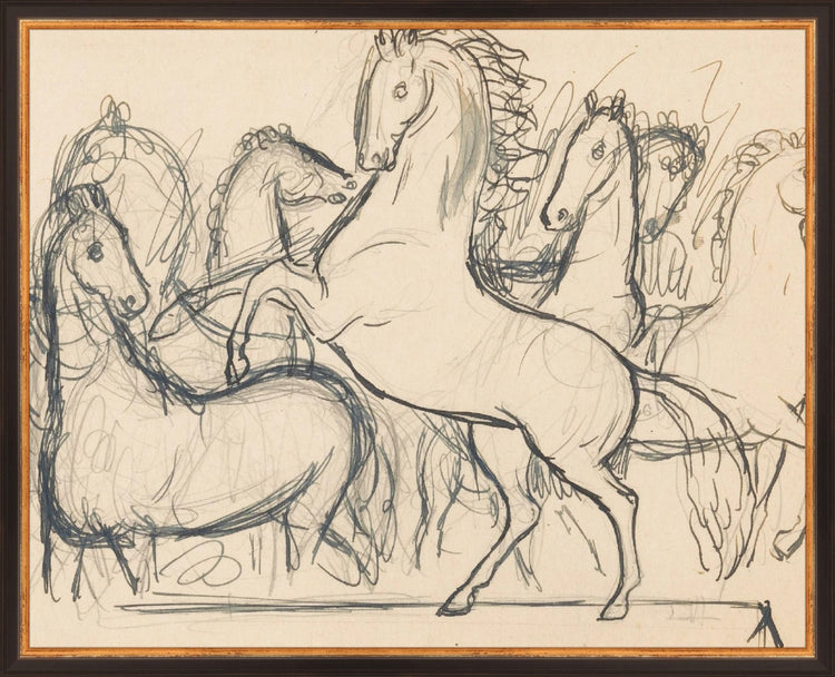 Charcoal Horses II HoJ