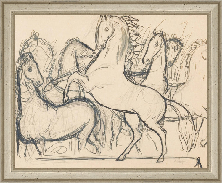 Charcoal Horses II HoJ