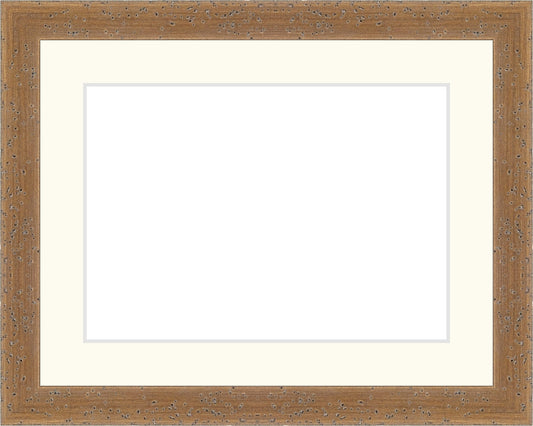 Brown Distressed Frame. Opening Size: 5x7. Final Size: 8'' X 10''