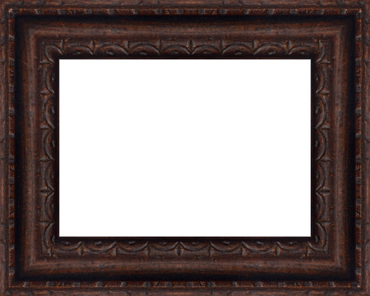 Florence Walnut Frame. Opening Size: 5x7. Final Size: 7'' X 9''