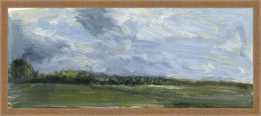 Uploaded Art:LN2021 -309 copy jpg lower res.jpg. Frame: Brown Distressed. Paper: Rag Paper. Art Size: 10x24. Final Size: 11'' X 25''