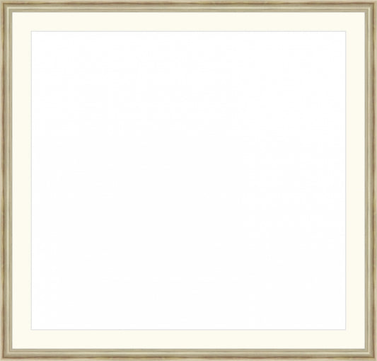 Classic Silver Frame. Opening Size: 19x20. Final Size: 23'' X 24''