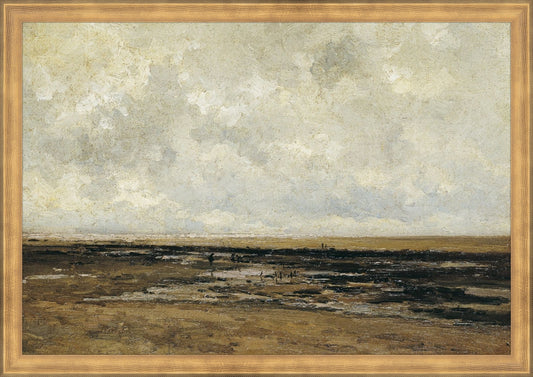 Uploaded Art:Biggest villerville.jpg. Frame: Timeless Gold. Paper: Hahnemuhle Paper. Art Size: 13x19. Final Size: 14'' X 20''