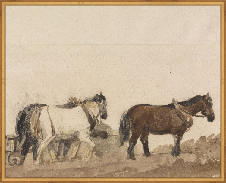 Watercolor Horses HoJ