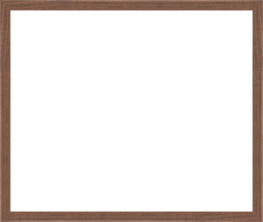 Dark Walnut Frame. Opening Size: 15x18. Final Size: 16'' X 19''