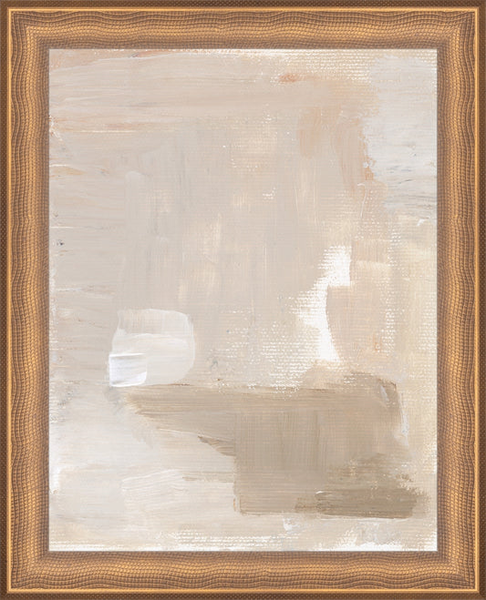 Framed Abstract Blush. Frame: Timeless Bronze. Paper: Rag Paper. Art Size: 9x7. Final Size: 10'' X 8''
