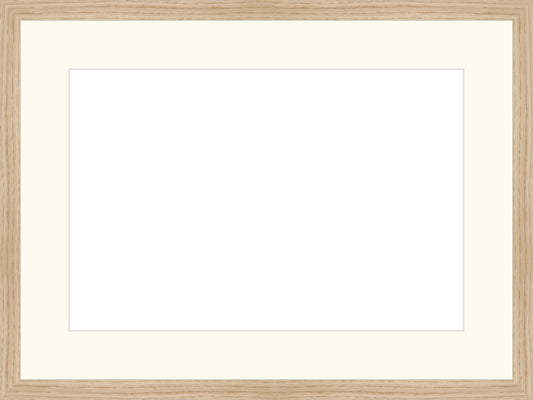 Natural Oak Frame. Opening Size: 10x15. Final Size: 15'' X 20''