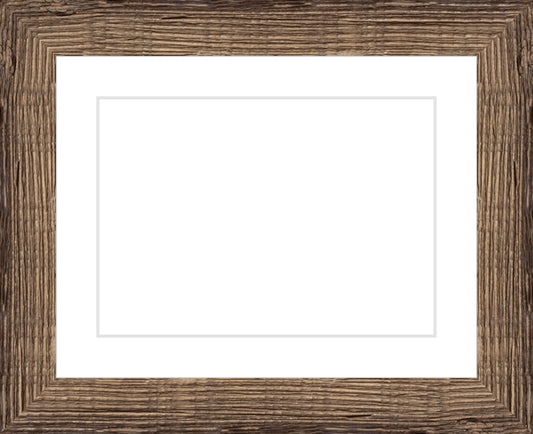Rustic Wood Frame. Opening Size: 5x7. Final Size: 8'' X 10''