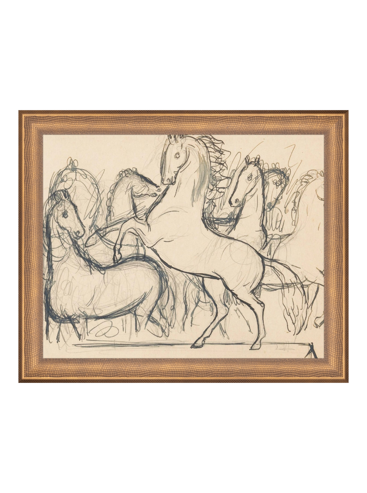 Charcoal Horses II HoJ 2
