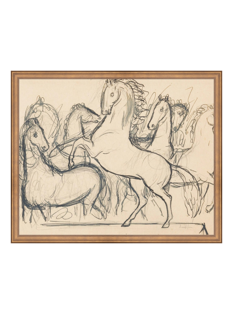 Charcoal Horses II HoJ 2