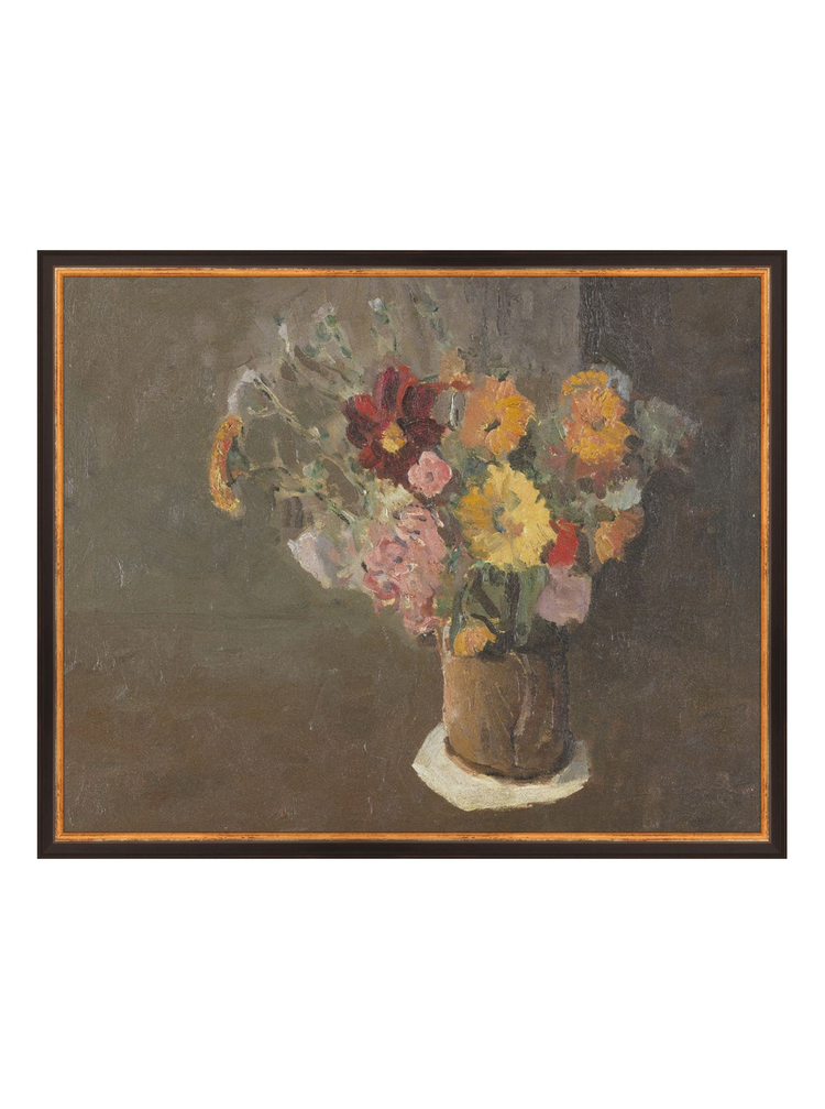 Vintage Vase of Flowers II HoJ 2