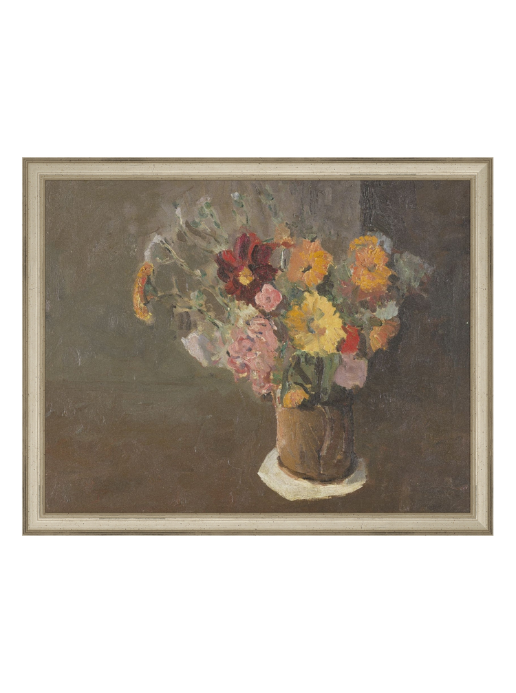 Vintage Vase of Flowers II HoJ 2
