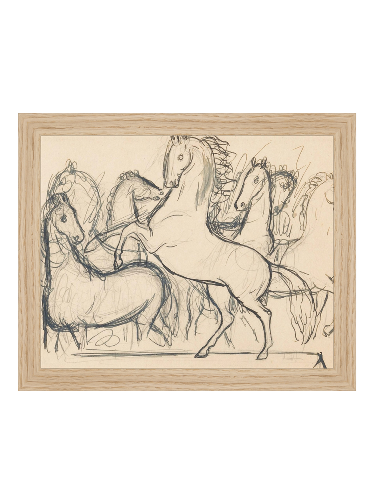Charcoal Horses II HoJ 2
