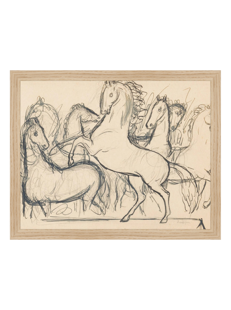 Charcoal Horses II HoJ 2