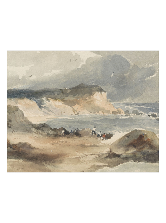 Watercolor Moody Beach HoJ 2