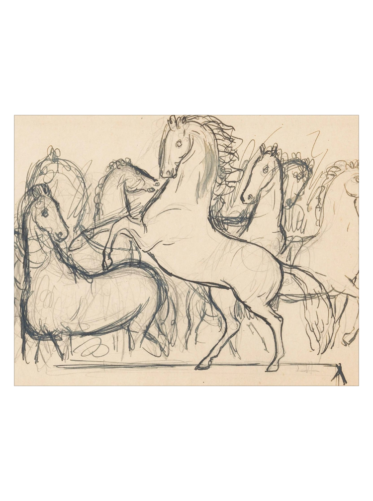 Charcoal Horses II HoJ 2