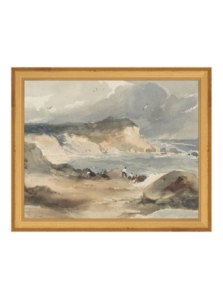 Watercolor Moody Beach HoJ 2